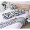 1 Pc Taie D'oreiller De Corps Taie D'oreiller Imprimée Zèbre Pour Ad...
