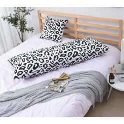 1 Pc Taie D'oreiller De Corps Taie D'oreiller Imprimée ZÚbre Pour Ad...