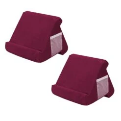 2 X Supports D'oreiller Souples Pour Support De Lecteur De Livre De Ta...
