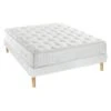 Ensemble Sommier + Matelas Ressorts Ensachés Et Mémoire De Forme AST...