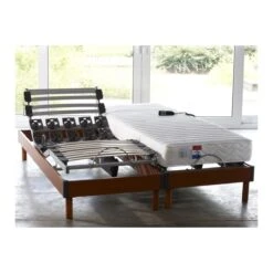 Ensemble Relaxation 100% Latex 5 Zones 73kg/m3 + Sommier Latte & P...
