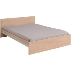 Lit 160x200 Cm EKKO Imitation Chêne