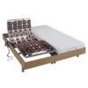 Lit électrique Relaxation Tout Plots Matelas Latex CASSIOPEE III De D...