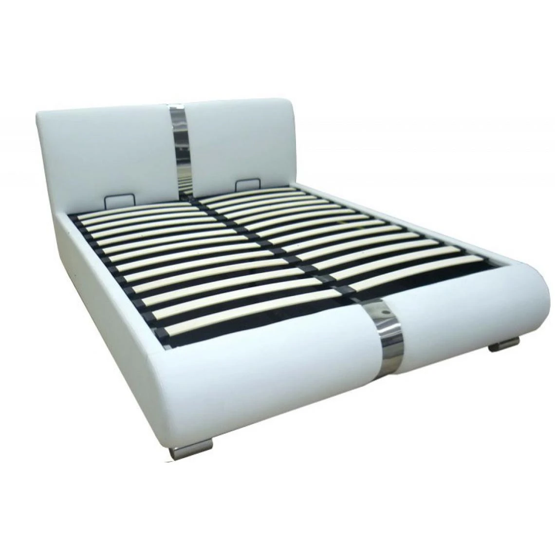 Lit Design Blanc 140x190cm VITARA â Image 5