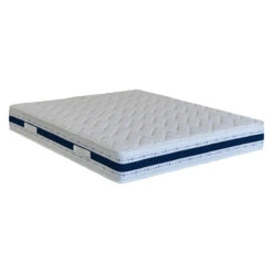 Matelas 140x190 à Mémoire De Forme - Epaisseur 22 Cm - 9 Zones De Co...