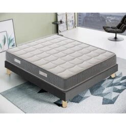 Matelas 140x190 Mousse - Accueil Mémoire De Forme - Haut 21 Cm - Mod ...