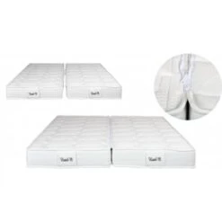 Matelas 2 X 90 X 200 Hostel M 2x90x200cm Reliable Par Fermeture éclai...
