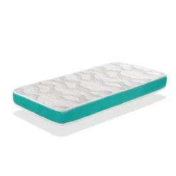 Matelas Bébé DODO VERT 70X140 Epaisseur 14 CM - Noyau En Mousse Pe...