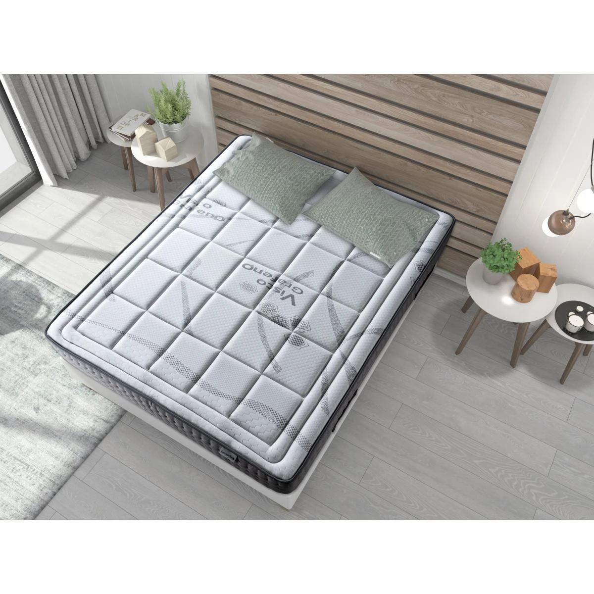 Dormideo Matelas En Mousse Viscoélastique Viscografeno 180x200