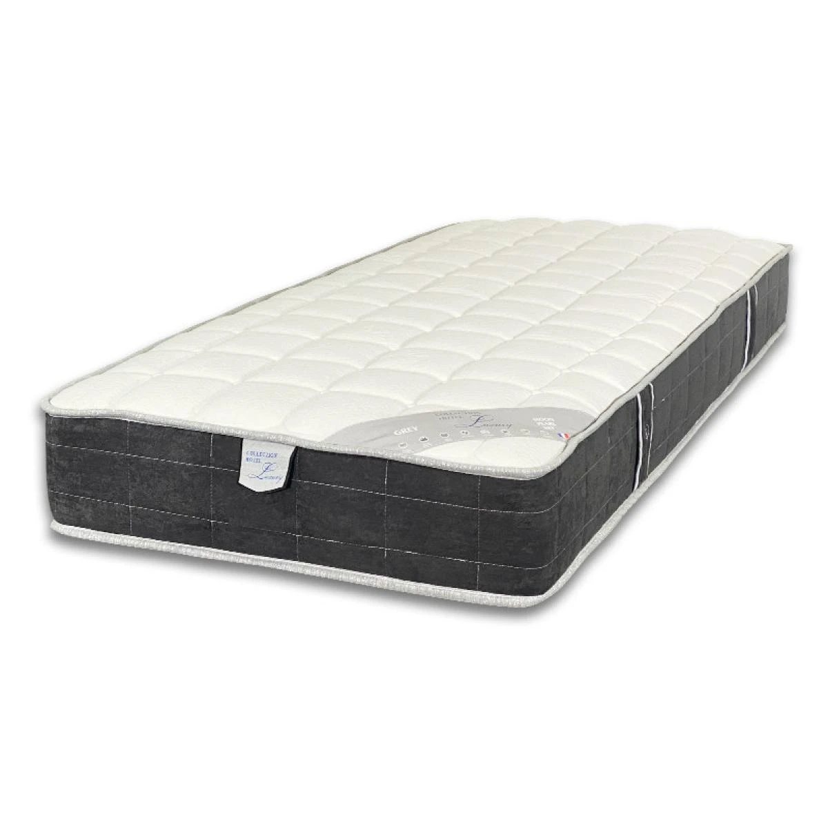 Matelas Essenzia Zen GREY CLASSIC 80x200 Ressorts