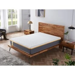 Matelas Ypsilon Ferme, Latex Et Mémoire De Forme - 90x200cm - Épaiss...