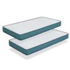 Pack 2 Matelas 90x190 CONFORT PRO Épaisseur 14 CM Ergonomique, Respi...