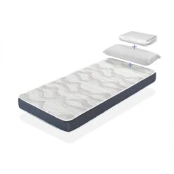 Pack Matelas 70X160 LIT ENFANTS H14 CM ERGO CONFORT + 1 Oreiller Juni...