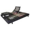 Sommier électrique Élégance Finition Tissu 2x80x200