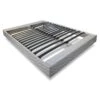 Sommier à Lattes 160 X 200 Cm 2x14 Lattes Souples - Sans Pieds - Gris...