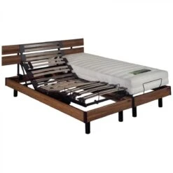 Sommier Electrique Essenzia ATRIA 90x190 Cendre