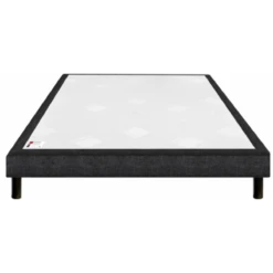 Sommier Epeda Nature Ferme - Chiné Gris 140x200