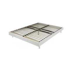 Sommier En Kit 140x190 Cm EBAC DECOKIT Blanc