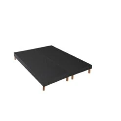 Sommier Tapissier Ă Lattes Gris Anthracite Made In France