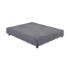 Sommier Tapissier 160 X 200 Cm - Gris Anthracite - UNIVERSEL De DREAME...