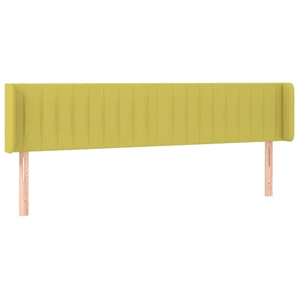 VidaXL Tête De Lit à LED Vert 183x16x78/88 Cm Tissu – Image 2